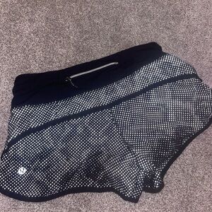 Limited edition reflective lululemon shorts